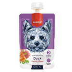 Wanpy 90 gr Taze Ördekli Havuçlu Köpek Et Ezmesi