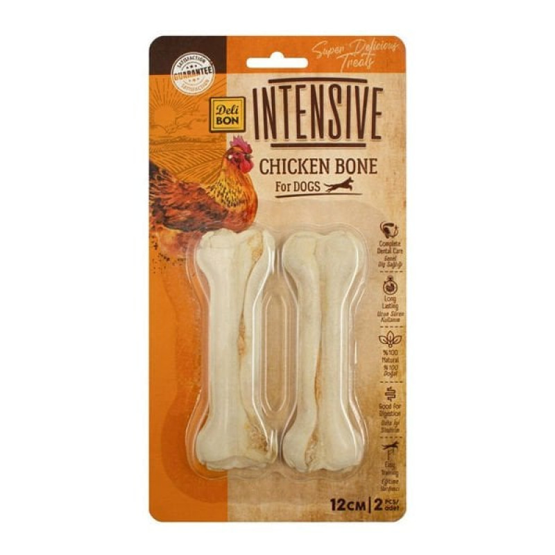 delibon-2-li-intensive-tavuk-12-cm-kopek-press-cigneme-kemigi-19504-800x800-1.jpg DELIBON INTENSIVE CHICKEN BONE 12 CM - Görsel 1