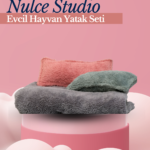 Nulce Studio Çok Amaçlı Battaniye Seti- Kedi,Köpek, Tavşan,Guinepig Evcil Hayvanlar için
