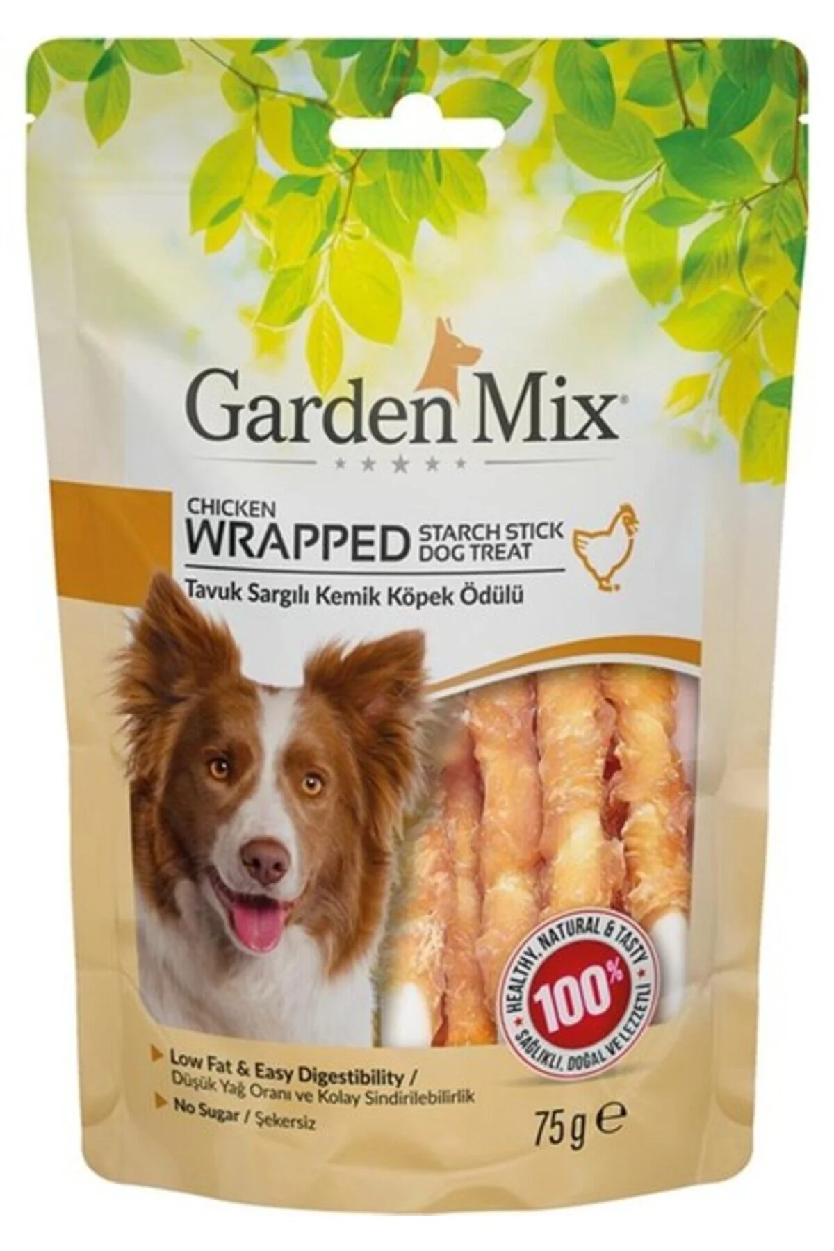 Garden Mix Tavuklu Dumbbell Köpek Ödül Maması 75 Gr