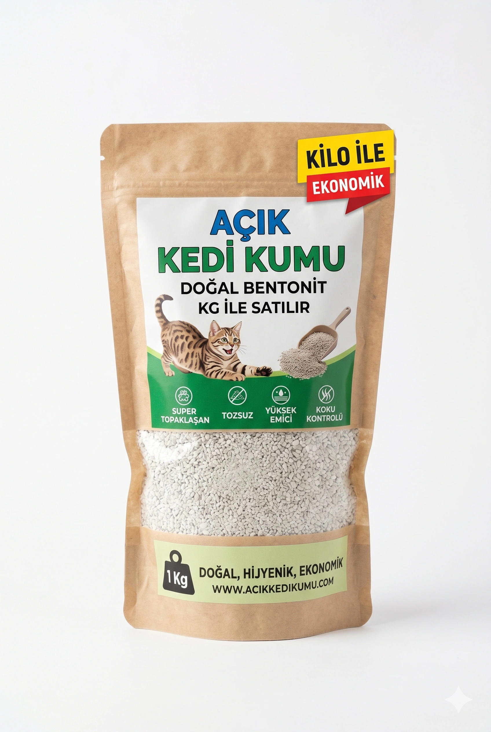 Açık Kedi Kumu Kg