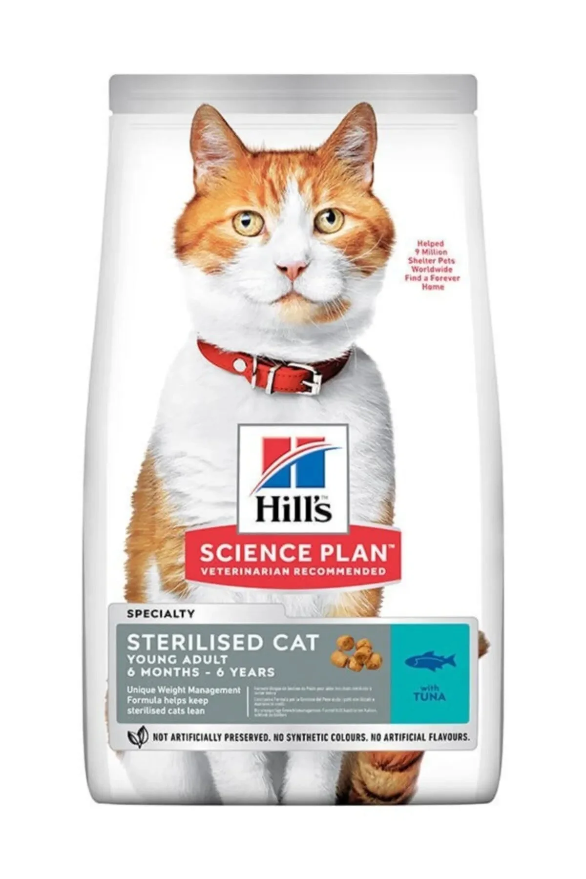 Hills Science Plan Kısırlaştırılmış Somonlu Yetişkin Kedi Maması 1-6 Yaş 1 Kg