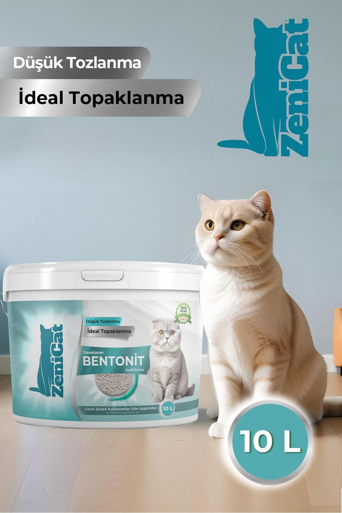 Zenicat Kedi Kumu Kokulu/Kokusuz 10 L